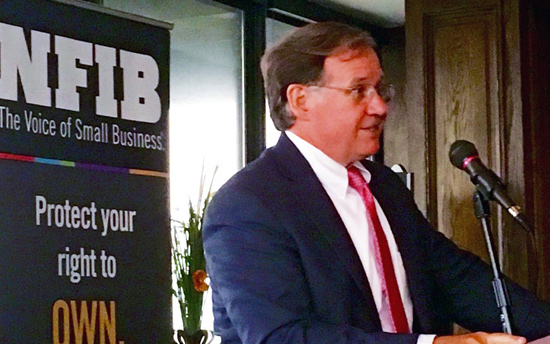 Gunster's Ken Bell at the NFIB Florida June 16, 2016 event in Jacksonville