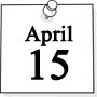 April 15 calendar