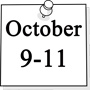 October 9-11