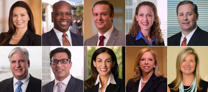 Gunster's 2018 Best Lawyers honorees include