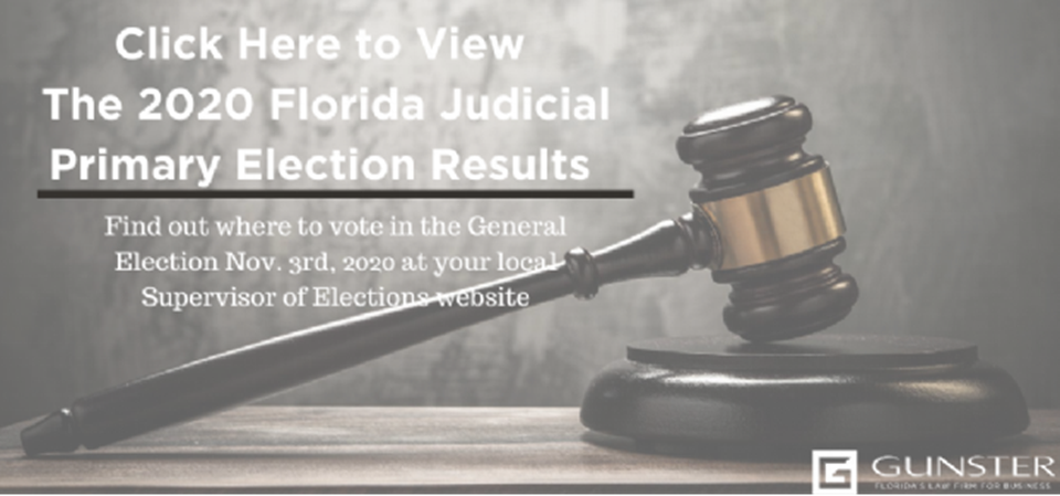 2020 Florida Judicial Primary Election Results
