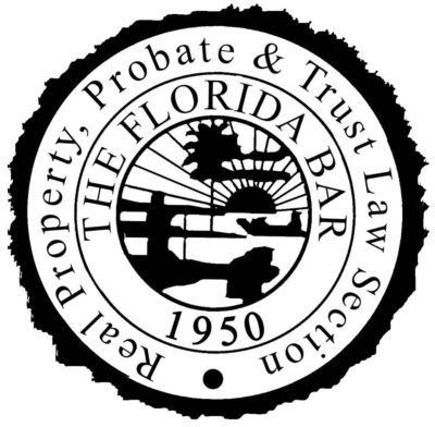 Logo for Real Property, Probate & Trust Law Section. The Florida Bar. 1950.
